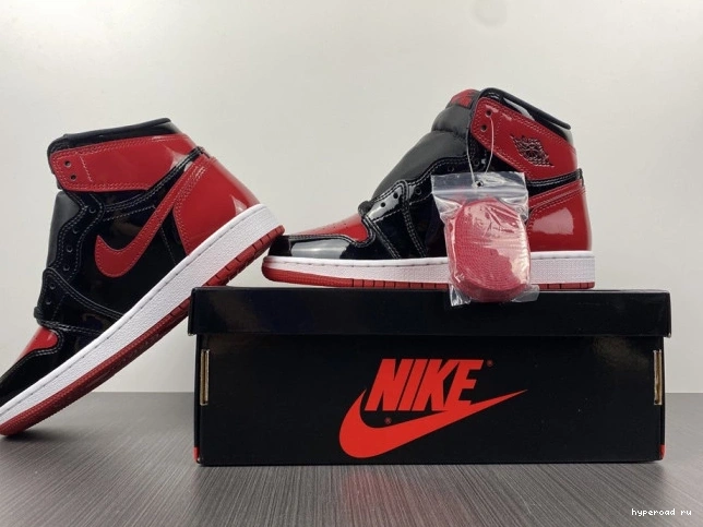 1 Air High OG 555088-063 Patent Bred Jordan 1217